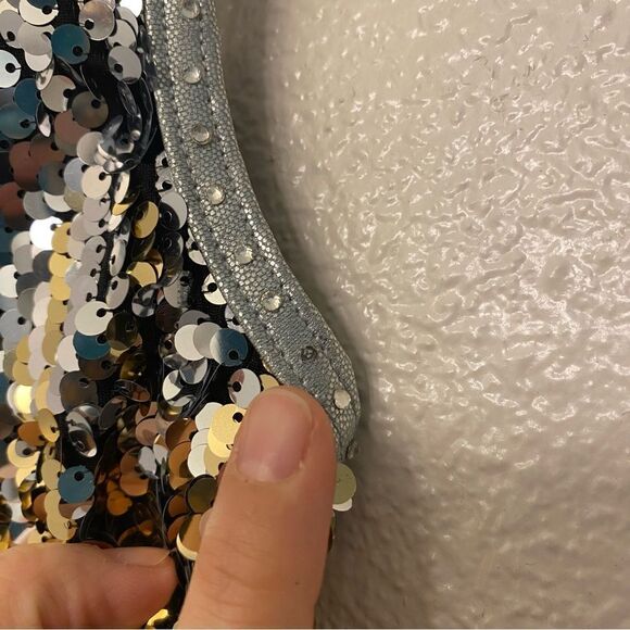 WEISSMAN Dance Costume gold ombre sequin biketard Party Party Party 16242 MA - Picture 7 of 15